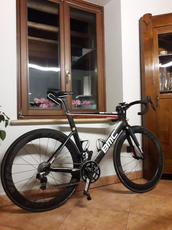 Used BMC Timemachine SRAM Red eTap 2017 Road & Gravel, Schwarz — image 3 of 4