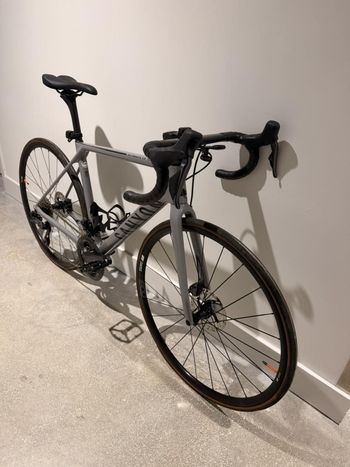 Used Canyon Ultimate CF SL 8 Disc Di2 2022 2022 Road & Gravel, Light Gray — image 1 of 9