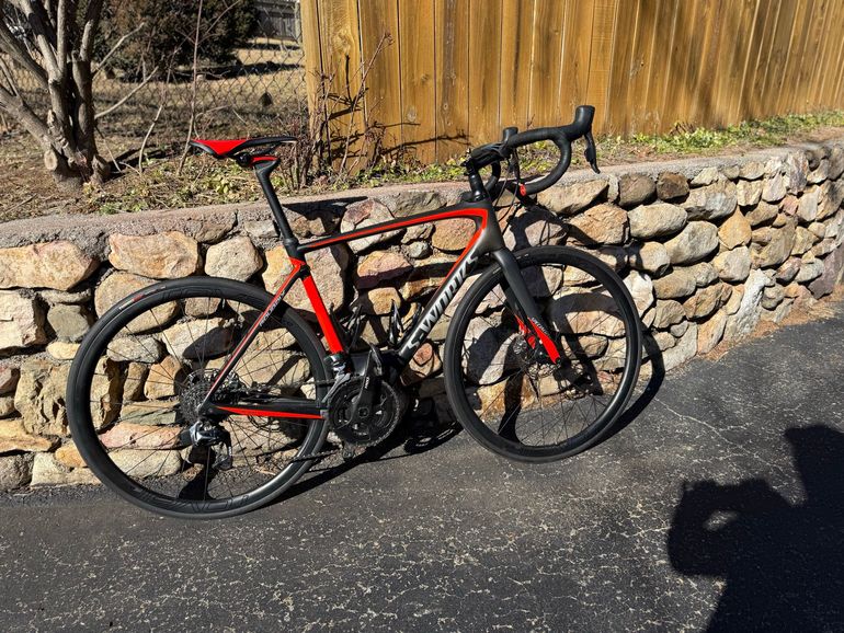 Used Specialized Roubaix SRAM Red eTap 2018 Road & Gravel, Red — image 1 of 5