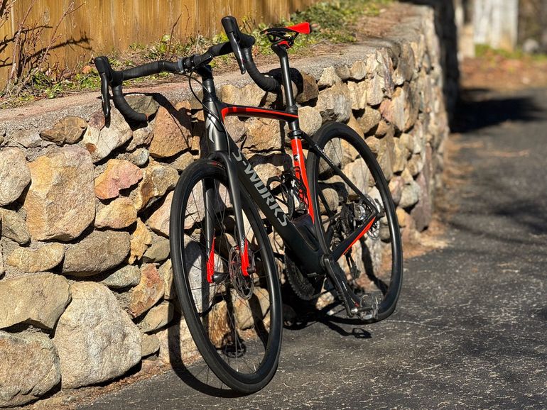 Used Specialized Roubaix SRAM Red eTap 2018 Road & Gravel, Red — image 2 of 5