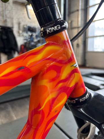 Used De Kerf Custom Frameset 2000 Mountainbike, Orange, 26 — image 13 of 14