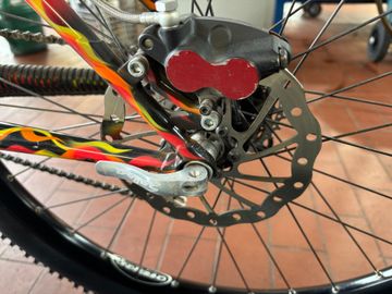 Used De Kerf Custom Frameset 2000 Mountainbike, Orange, 26 — image 4 of 14