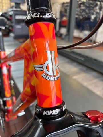 Used De Kerf Custom Frameset 2000 Mountainbike, Orange, 26 — image 8 of 14