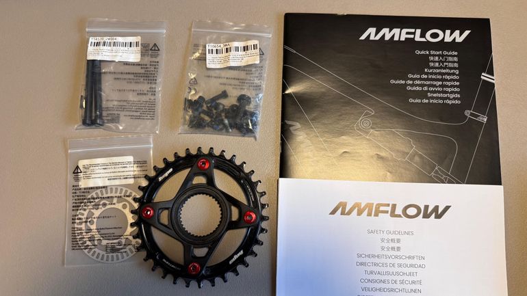 Used Amflow PL Carbon (800Wh) 2025 Frameset 2025 Mountainbike, Hellgrau, 29 — image 13 of 14