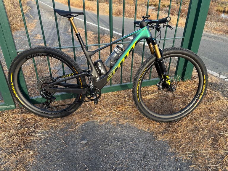 Used Scott Spark SRAM XX Eagle AXS (T-Type) 2023 Mountainbike, Verde — image 1 of 5