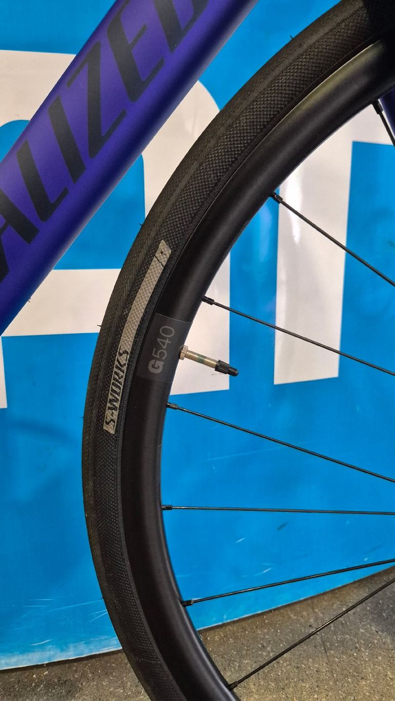 Used Specialized Roubaix SL8 Sport - Shimano 105 2024 2024 Road & Gravel, Blue — image 6 of 7