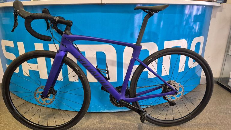 Used Specialized Roubaix SL8 Sport - Shimano 105 2024 2024 Road & Gravel, Blue — image 2 of 7