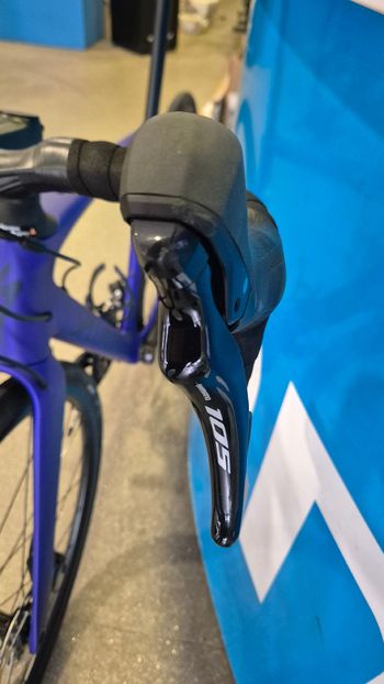 Used Specialized Roubaix SL8 Sport - Shimano 105 2024 2024 Road & Gravel, Blue — image 5 of 7