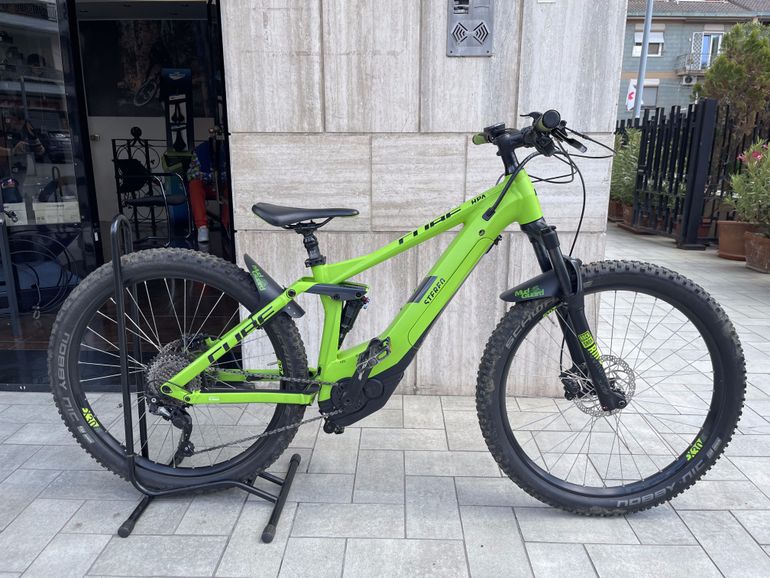 Used CUBE STEREO HYBRID 120 Pro 500 2019 2019 Mountainbike, Green, 27.5, 29 — image 1 of 8