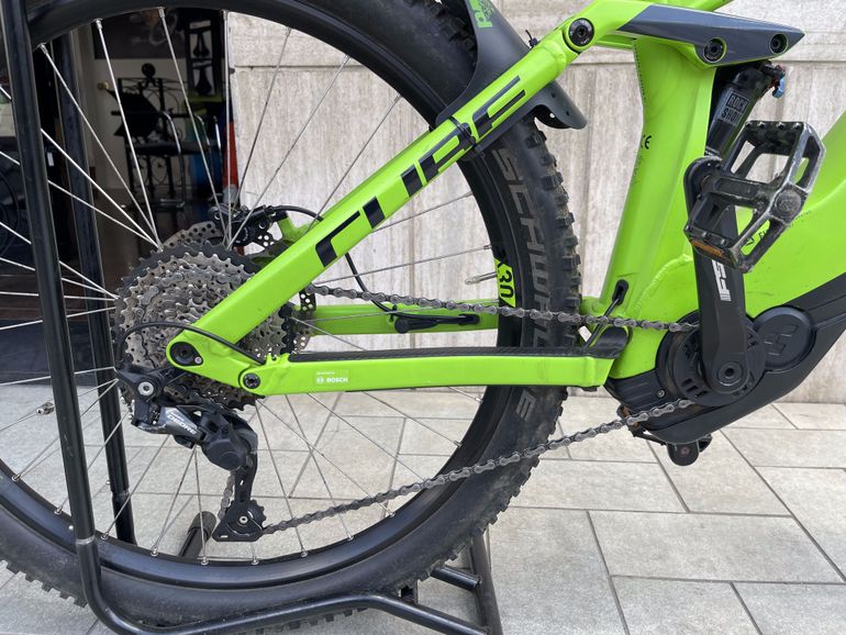 Used CUBE STEREO HYBRID 120 Pro 500 2019 2019 Mountainbike, Green, 27.5, 29 — image 8 of 8