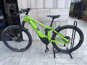 Used CUBE STEREO HYBRID 120 Pro 500 2019 2019 Mountainbike, Green, 27.5, 29 — image 4 of 8