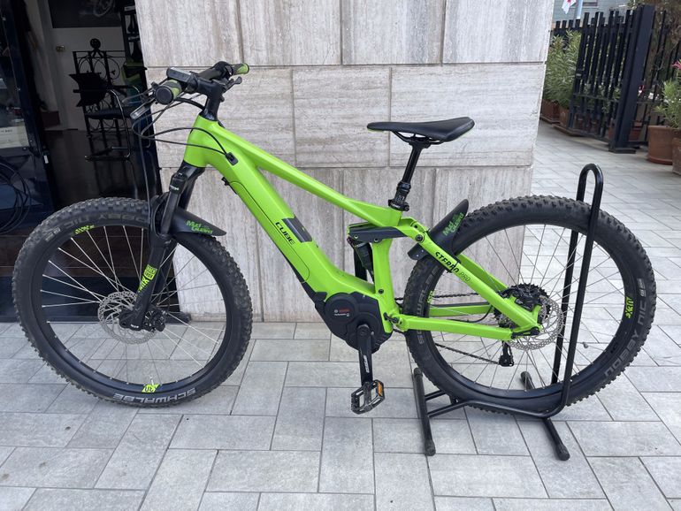 Used CUBE STEREO HYBRID 120 Pro 500 2019 2019 Mountainbike, Green, 27.5, 29 — image 4 of 8