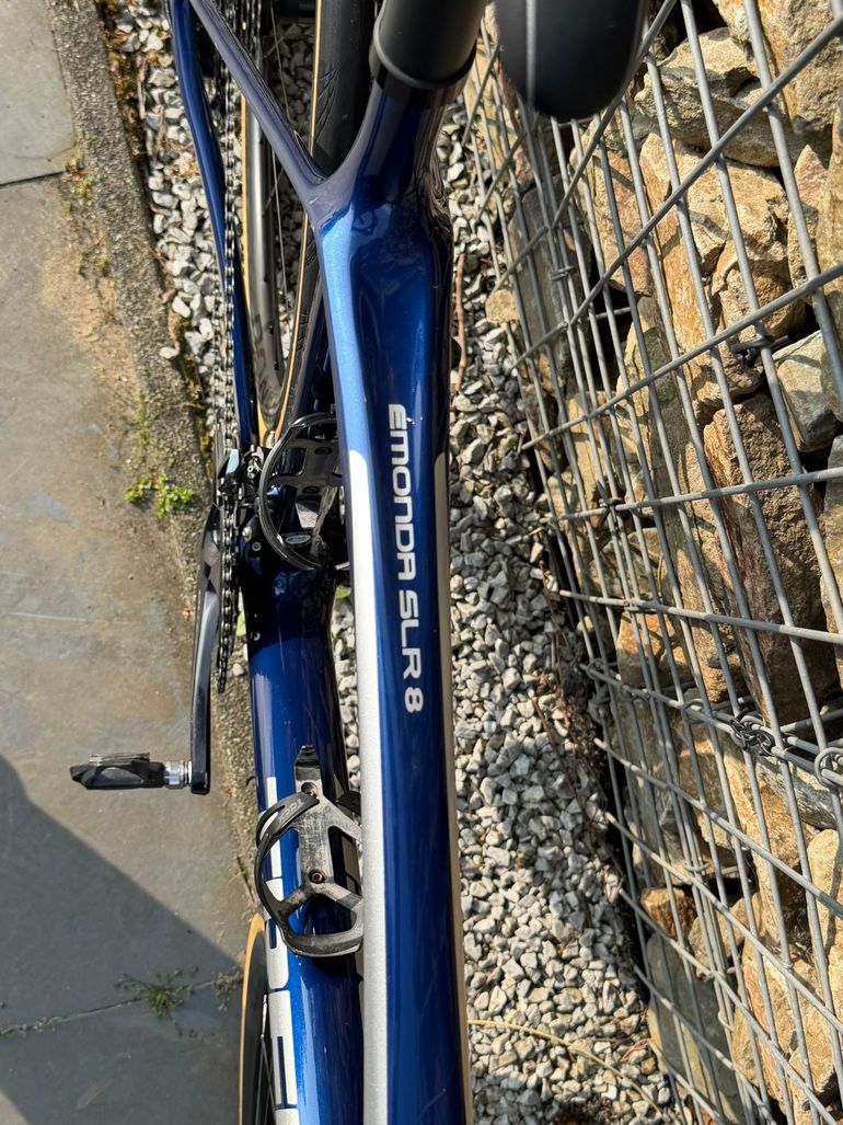 Used Trek Émonda SLR 8 Disc 2018 2018 Road & Gravel, Blue — image 3 of 6
