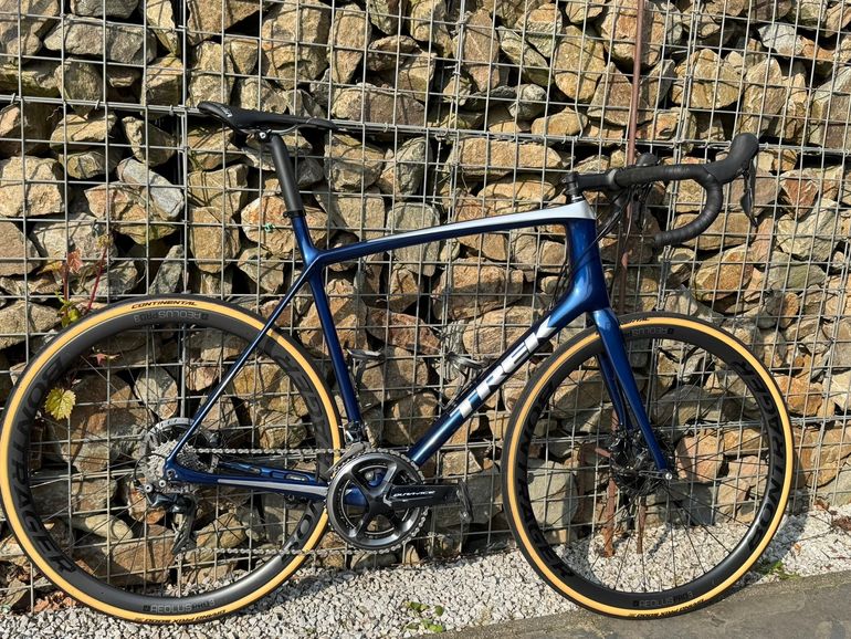 Used Trek Émonda SLR 8 Disc 2018 2018 Road & Gravel, Blue — image 1 of 6