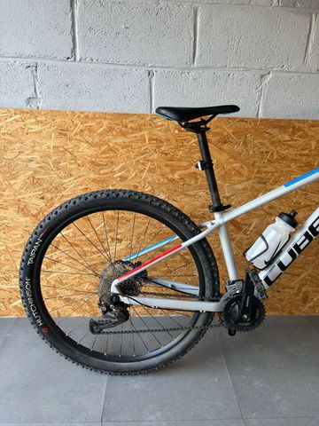 Used CUBE AIM SL 2021 2021 Urban, Light Gray — image 3 of 9