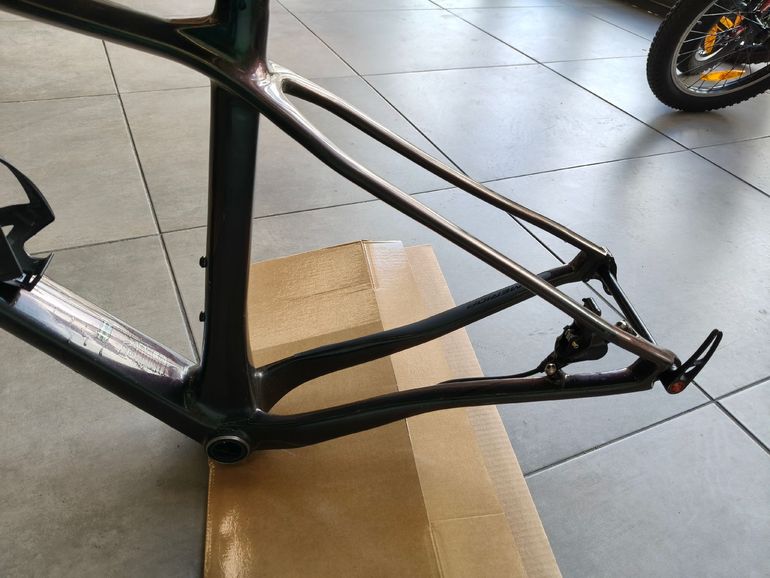 Used Merida Big nine Frameset 2023 Mountainbike, Schwarz — image 8 of 10
