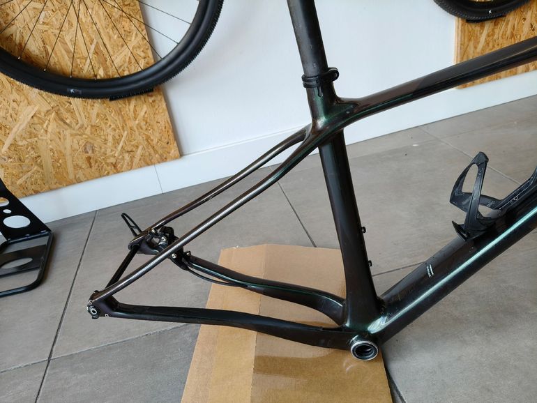 Used Merida Big nine Frameset 2023 Mountainbike, Schwarz — image 2 of 10
