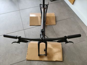 Used Merida Big nine Frameset 2023 Mountainbike, Schwarz — image 5 of 10