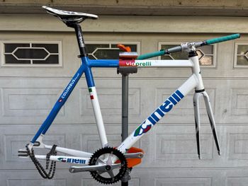 Used Cinelli Tipo Pista Track Frameset 2016 Road & Gravel, White — image 1 of 4