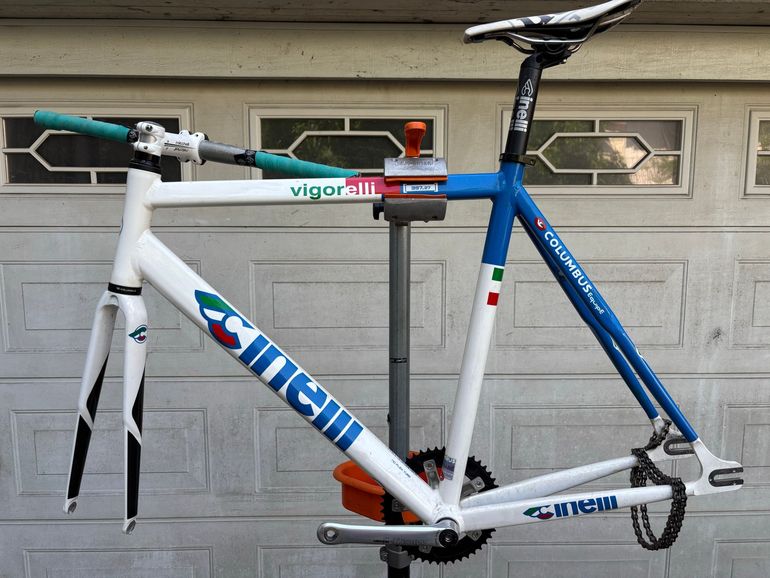 Used Cinelli Tipo Pista Track Frameset 2016 Road & Gravel, White — image 2 of 4