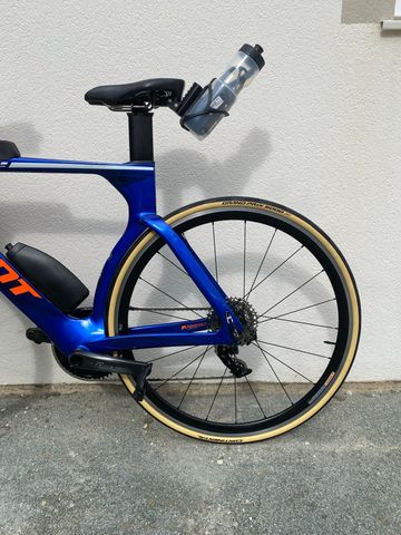 Used Giant Trinity SRAM Force eTap AXS 2018 Road & Gravel, Blue — image 11 of 14