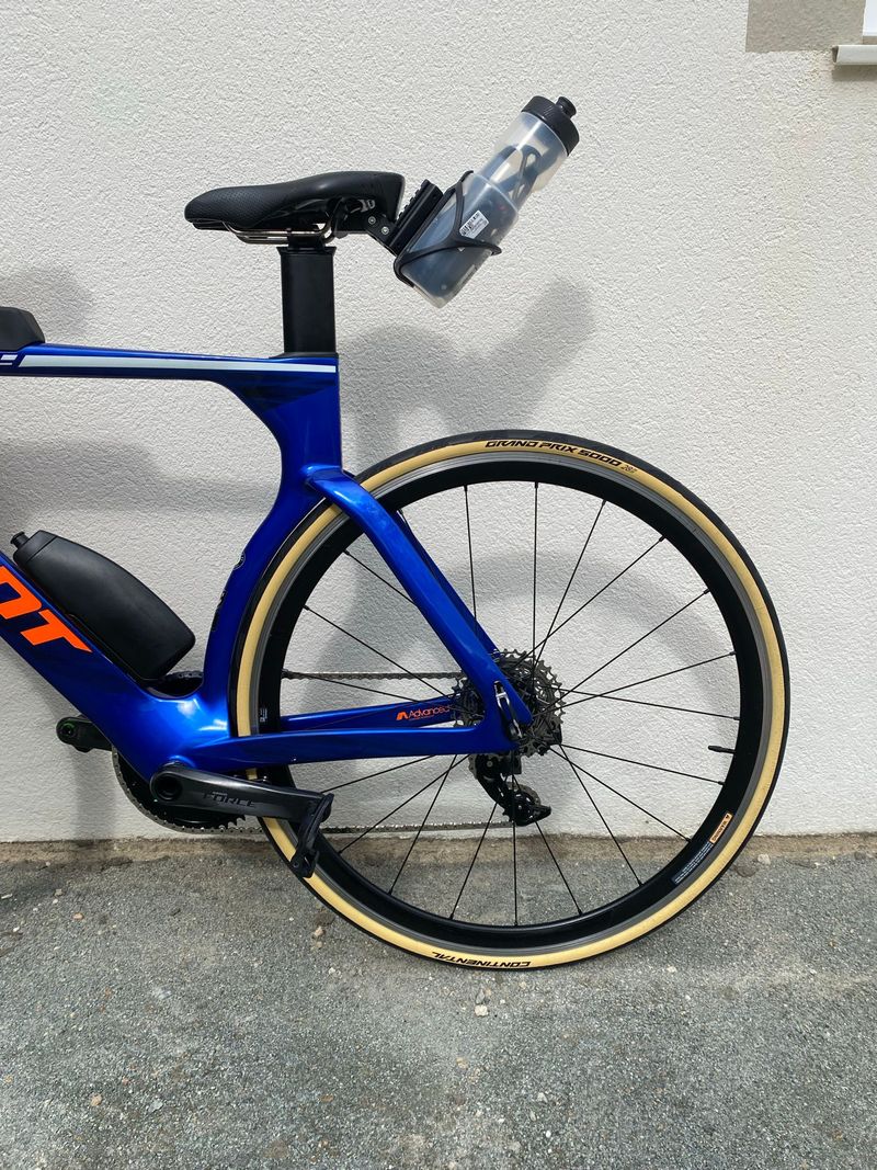 Used Giant Trinity SRAM Force eTap AXS 2018 Road & Gravel, Blue — image 11 of 14