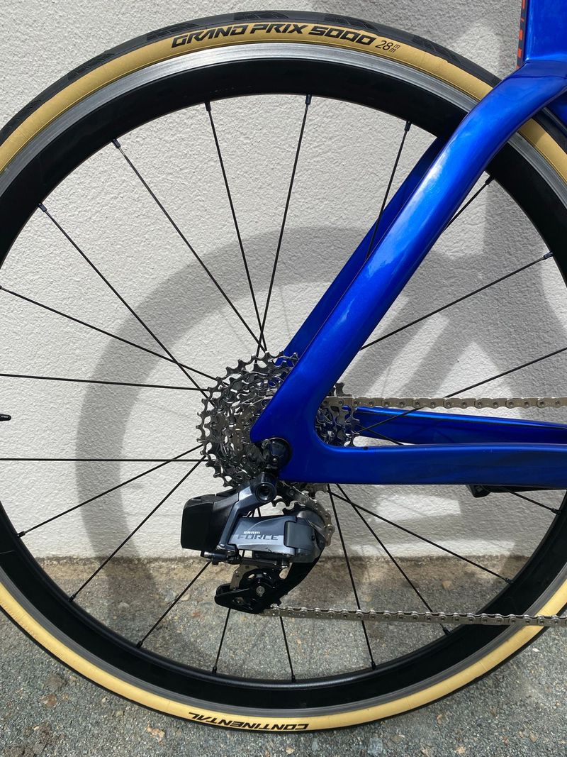Used Giant Trinity SRAM Force eTap AXS 2018 Road & Gravel, Blue — image 5 of 14