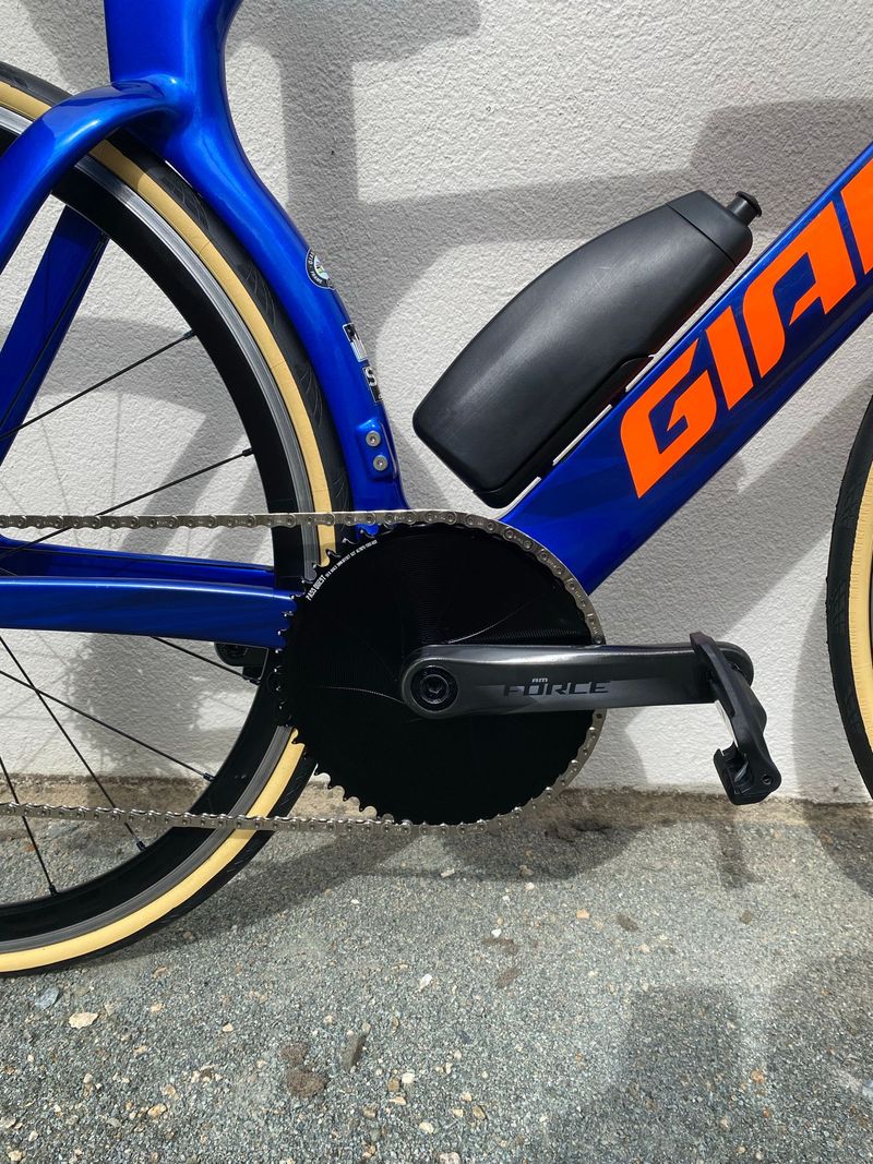 Used Giant Trinity SRAM Force eTap AXS 2018 Road & Gravel, Blue — image 6 of 14