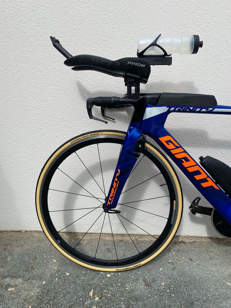 Used Giant Trinity SRAM Force eTap AXS 2018 Road & Gravel, Blue — image 10 of 14