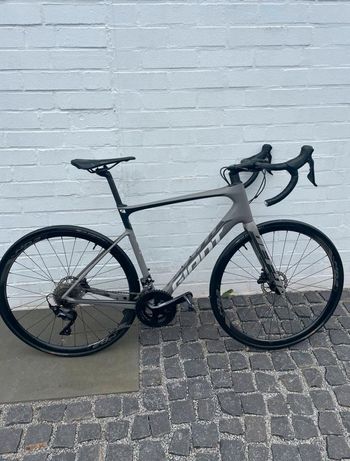 Used Giant Giant Defy Advanced 2019 Road & Gravel, Light Gray — image 2 of 4