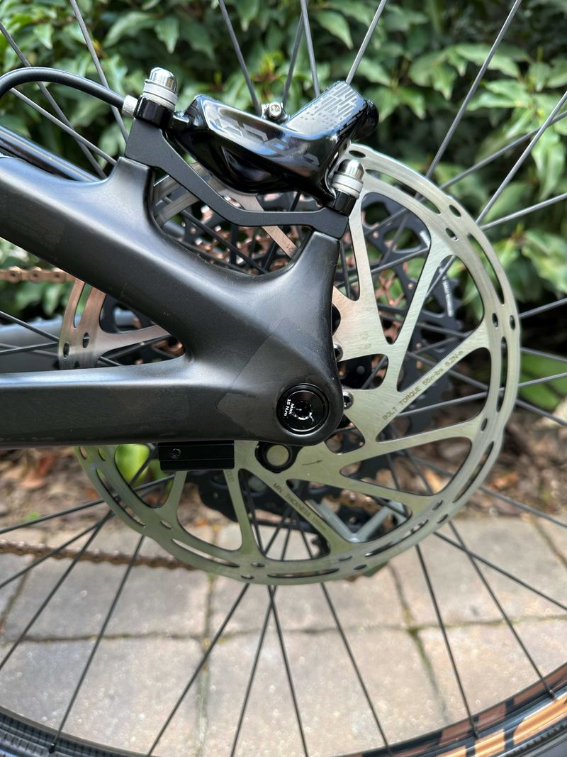 Used Giant Trance X Advanced E+, LTD 2022 2022 Mountainbike, Black, 29 — image 9 of 12
