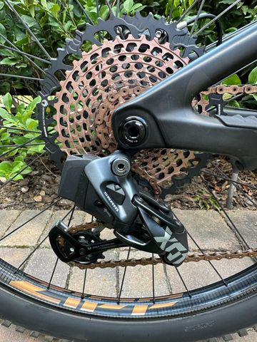 Used Giant Trance X Advanced E+, LTD 2022 2022 Mountainbike, Black, 29 — image 4 of 12