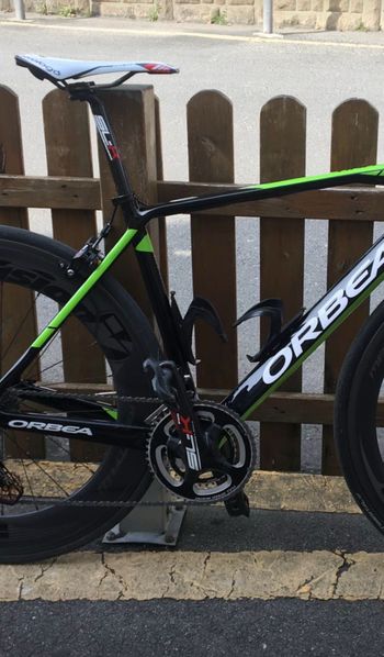 Used Orbea ORCA AERO M10TEAM 2018 2018 Road & Gravel, Green — image 2 of 7