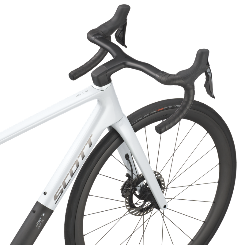 Scott Addict RC Pro 2025 2025 Road & Gravel de segunda mano, Blanco — imagen 3 de 3