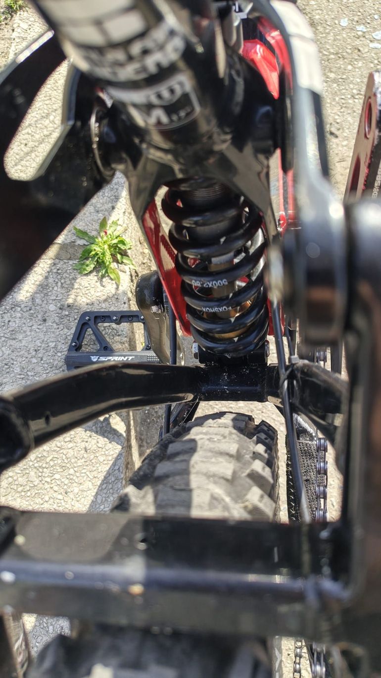 Used Mondraker Summum Pro 2016 2016 Mountainbike, Rosso — image 8 of 10