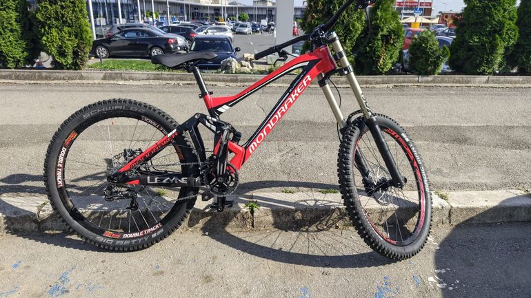 Used Mondraker Summum Pro 2016 2016 Mountainbike, Rosso — image 7 of 10