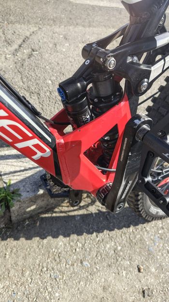 Used Mondraker Summum Pro 2016 2016 Mountainbike, Rosso — image 6 of 10
