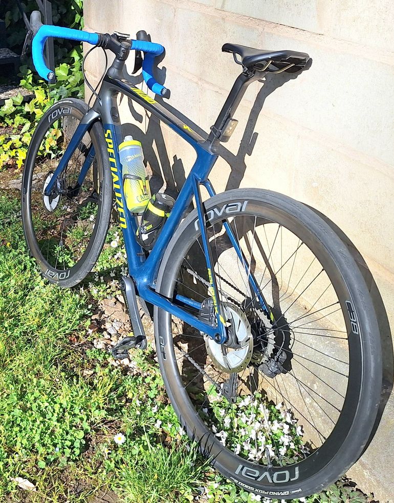 Used Specialized Roubaix Expert 2020 2020 Road & Gravel, Blue — image 3 of 4