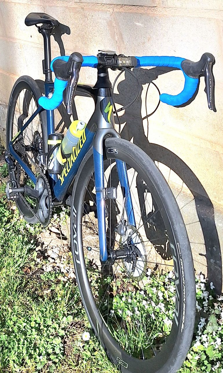 Used Specialized Roubaix Expert 2020 2020 Road & Gravel, Blue — image 4 of 4