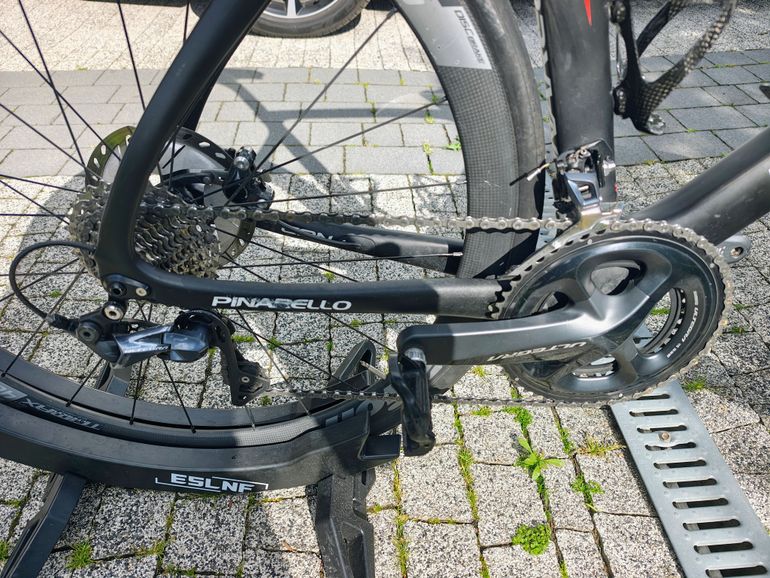 Used Pinarello GAN Disk Easy-Fit 105 Bike 2020 2020 Road & Gravel, Black — image 5 of 9