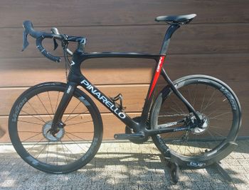 Used Pinarello GAN Disk Easy-Fit 105 Bike 2020 2020 Road & Gravel, Black — image 2 of 9