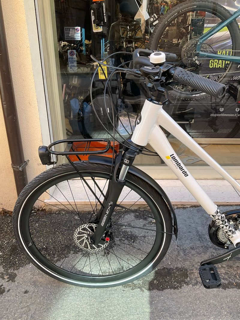 Used LOMBARDO Custom Shimano Acera 2026 Urban, White — image 4 of 4