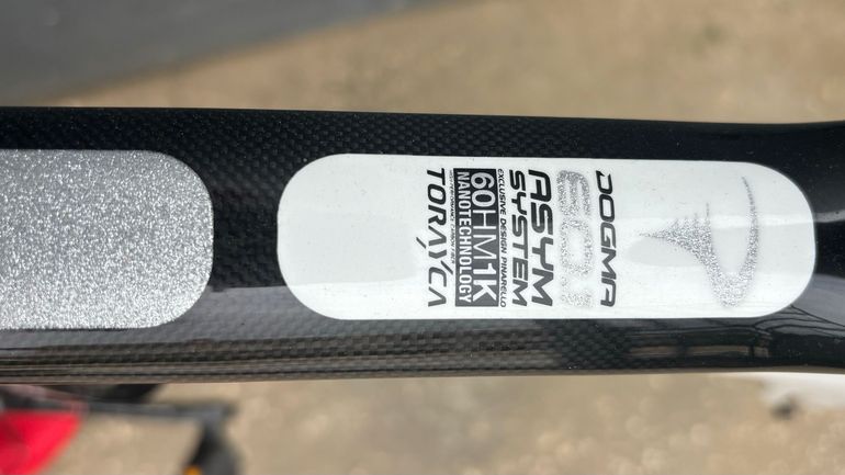 Used Pinarello Dogma 60.1 BOB Frameset 2021 2021 Road & Gravel, White — image 7 of 13