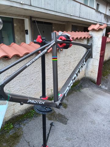 Gebrauchtes Protek Gravel Frameset 2022 Road & Gravel, Hellgrau — Bild 2 von 4