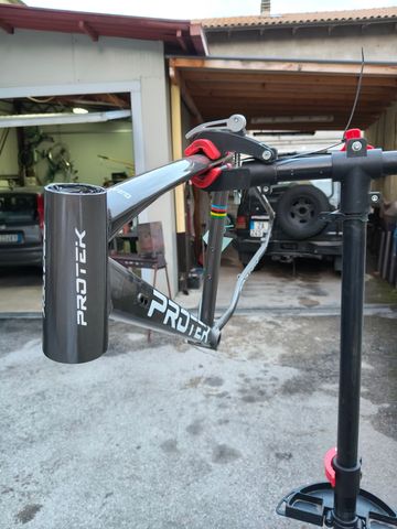 Gebrauchtes Protek Gravel Frameset 2022 Road & Gravel, Hellgrau — Bild 4 von 4