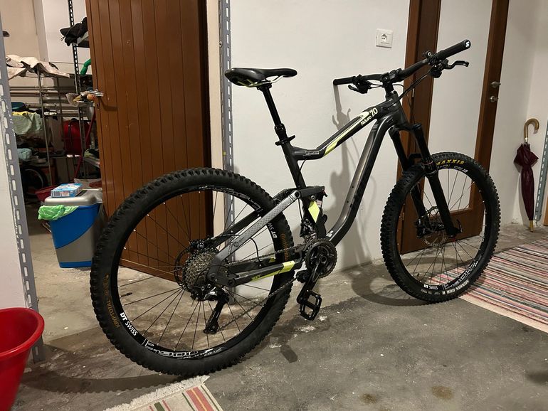 Used Haibike Nduro Shimano Deore XT 2017 Mountainbike, Schwarz, 27,5 (650B) — image 1 of 6