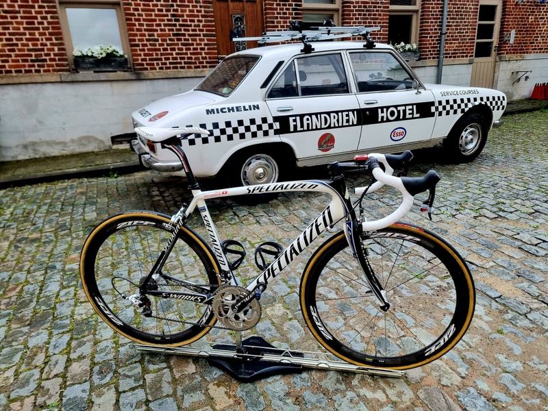 Brugt Specialized Saxo Bank S-Works SL2 Fabian Cancellara 2009 Road & Gravel