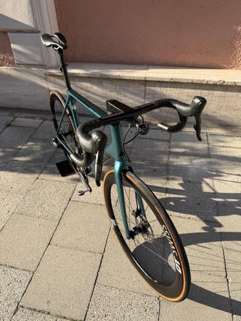 Used Canyon Ultimate CF SLX 8 Disc eTap 2022 2022 Road & Gravel, Blue — image 4 of 17