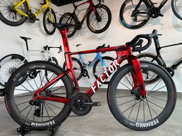 Used Factor One Shimano Dura Ace Di2 2026 Road & Gravel, Red — image 18 of 18
