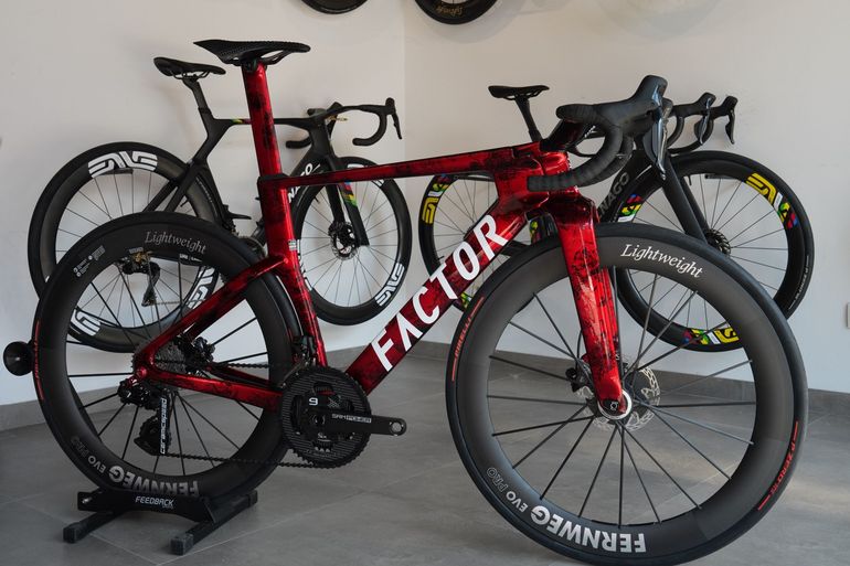Used Factor One Shimano Dura Ace Di2 2026 Road & Gravel, Rosso — image 5 of 18